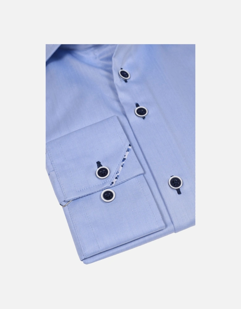 Cutaway Collar Blue