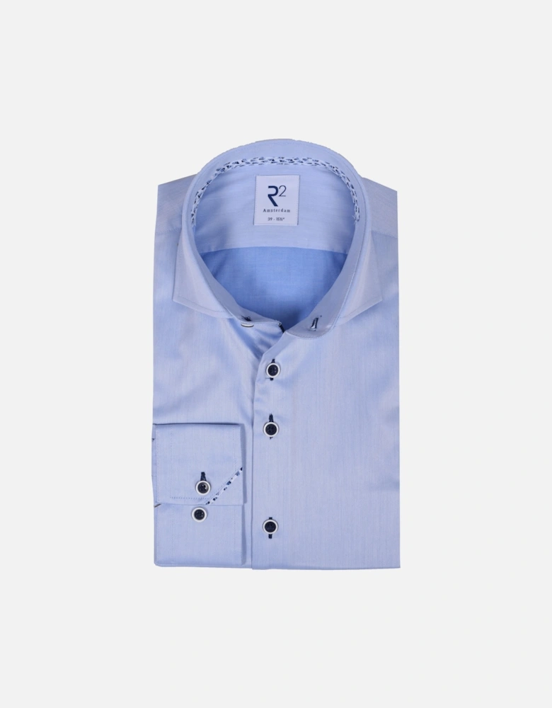 Cutaway Collar Blue
