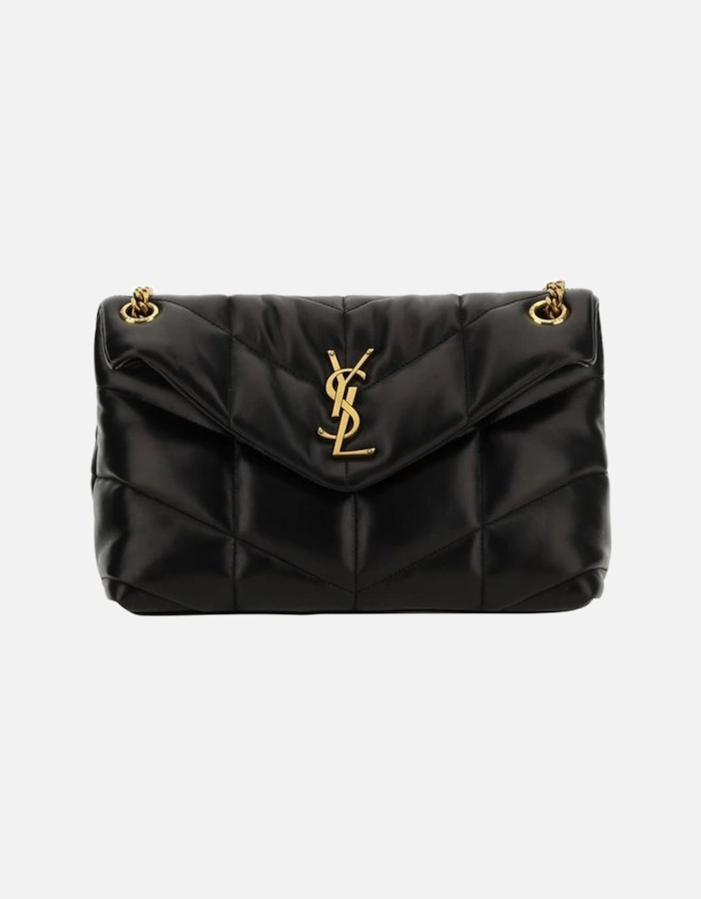 Lambskin Quilted Lou Lou Shoulder Bag Women - Black