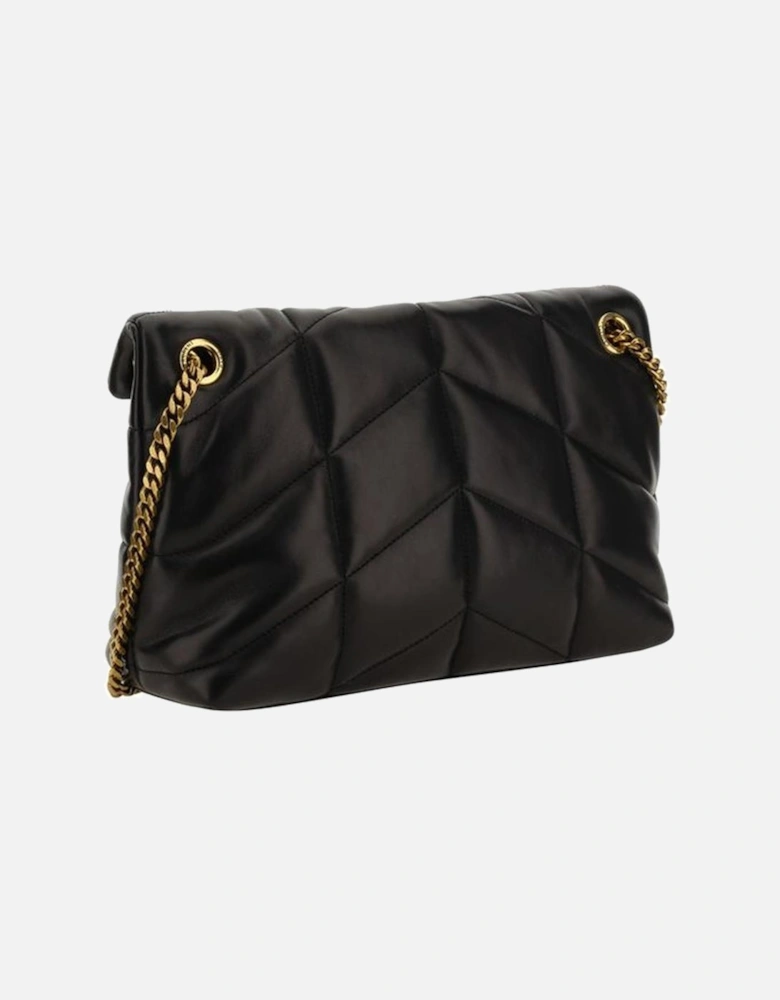 Lambskin Quilted Lou Lou Shoulder Bag Women - Black