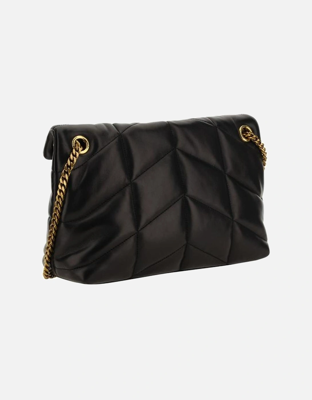Lambskin Quilted Lou Lou Shoulder Bag Women - Black