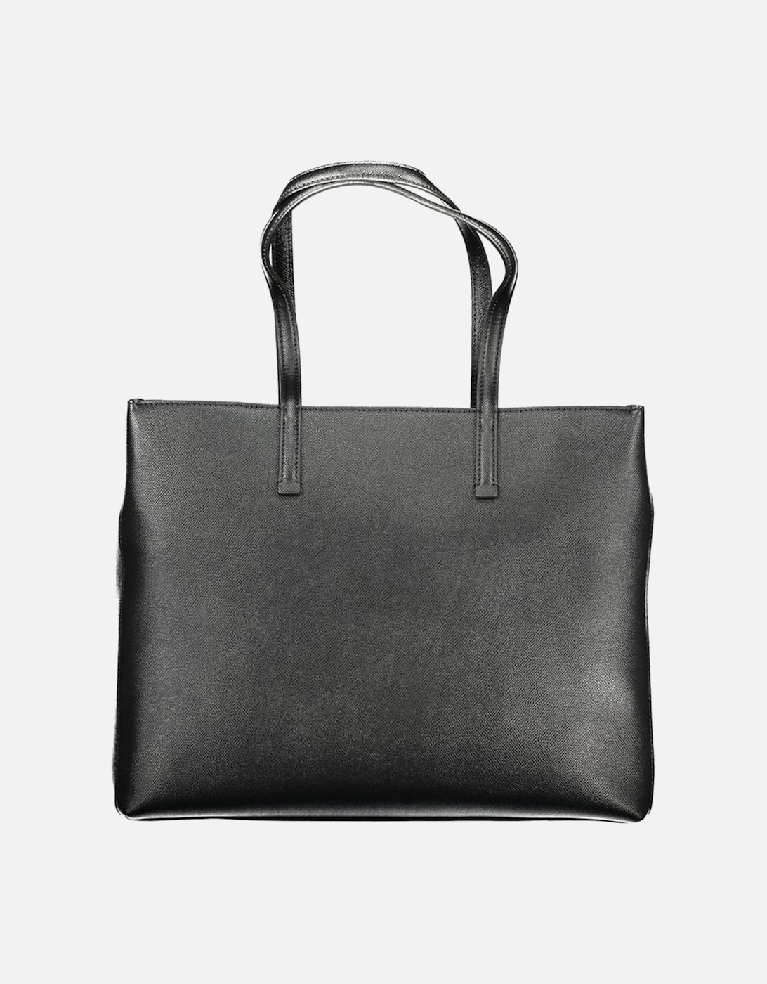 Elegant Handbag with Contrasting Accents Women - Black