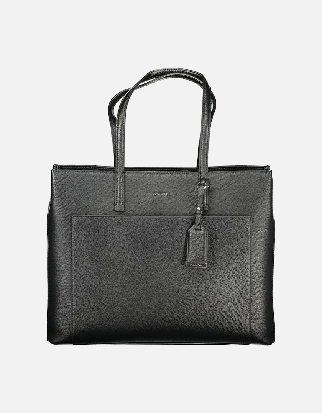 Elegant Handbag with Contrasting Accents Women - Black, 4 of 3