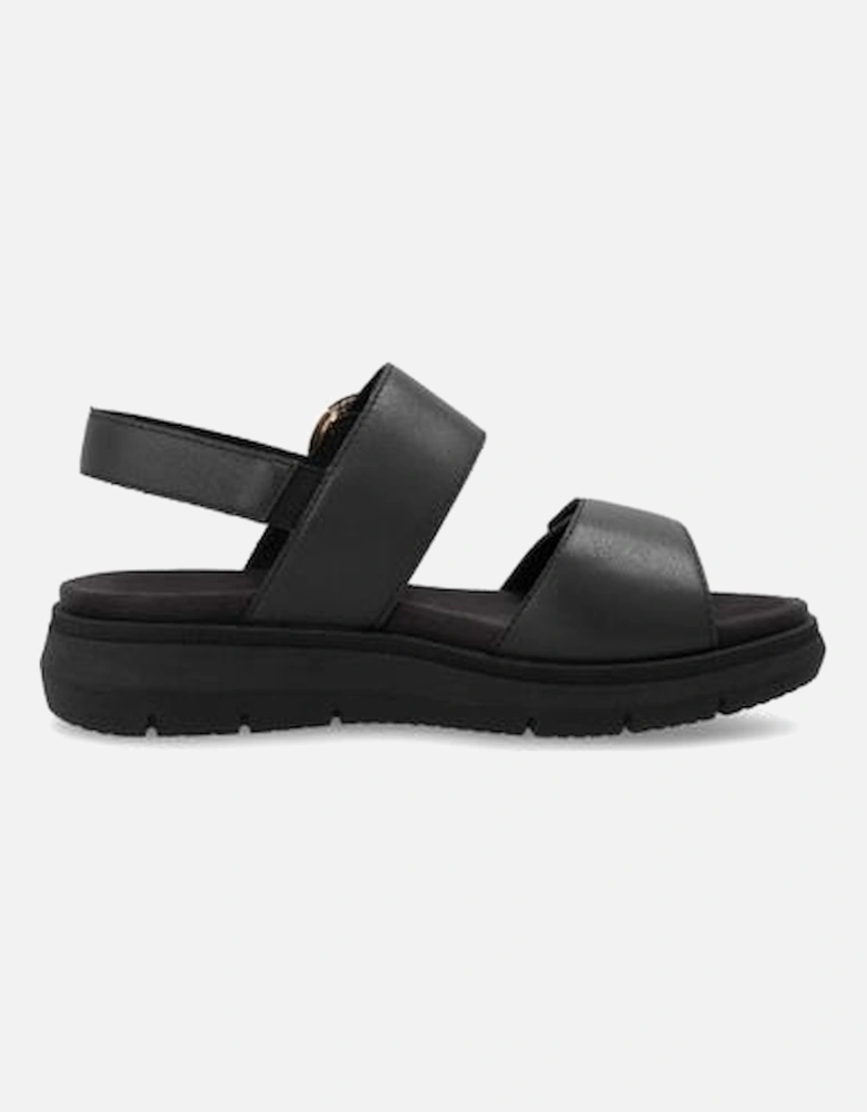 Ladies sandal D2K50-00 in Black