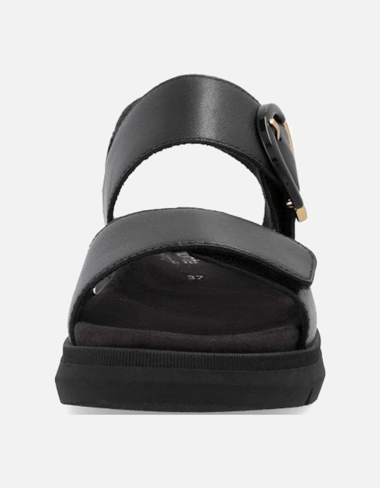 Ladies sandal D2K50-00 in Black