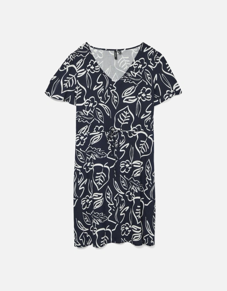 Easy Joy Short Sleeve Short Dress Navy Blazer Paige