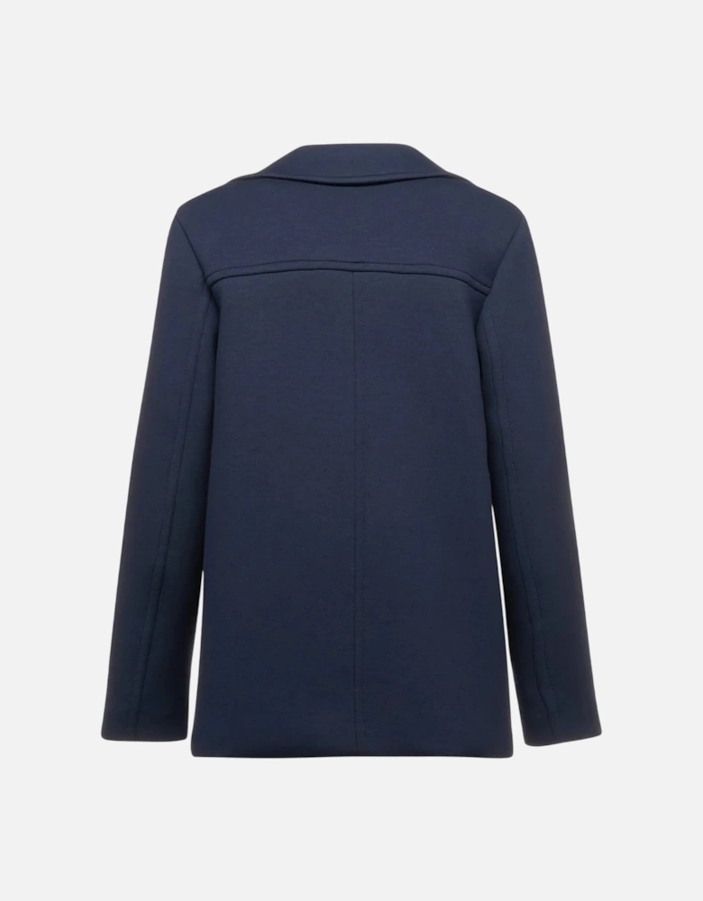 Womens/Ladies Gardenia Double-Breasted Peacoat