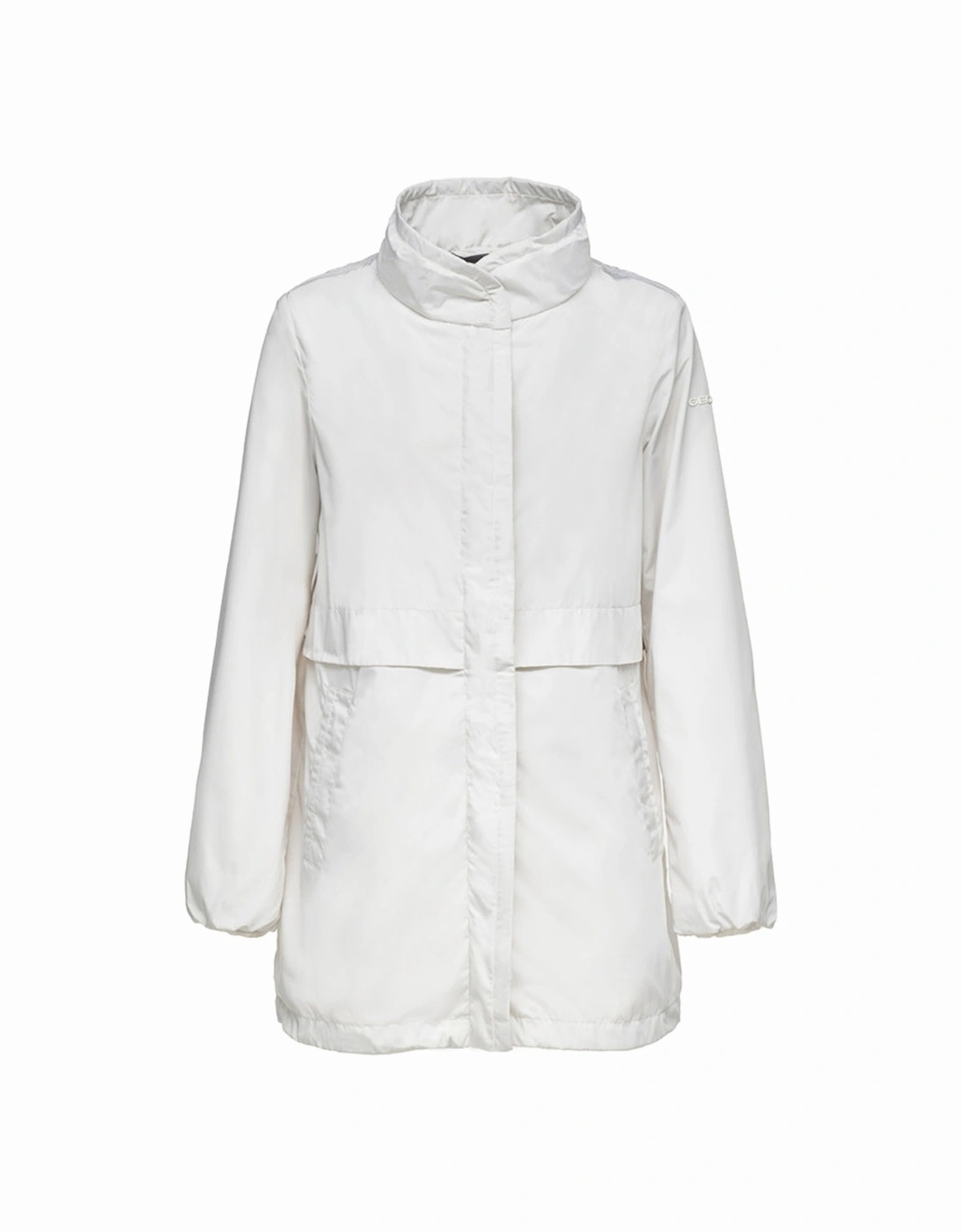 Womens/Ladies Genziana Long Length Midseason Jacket, 4 of 3