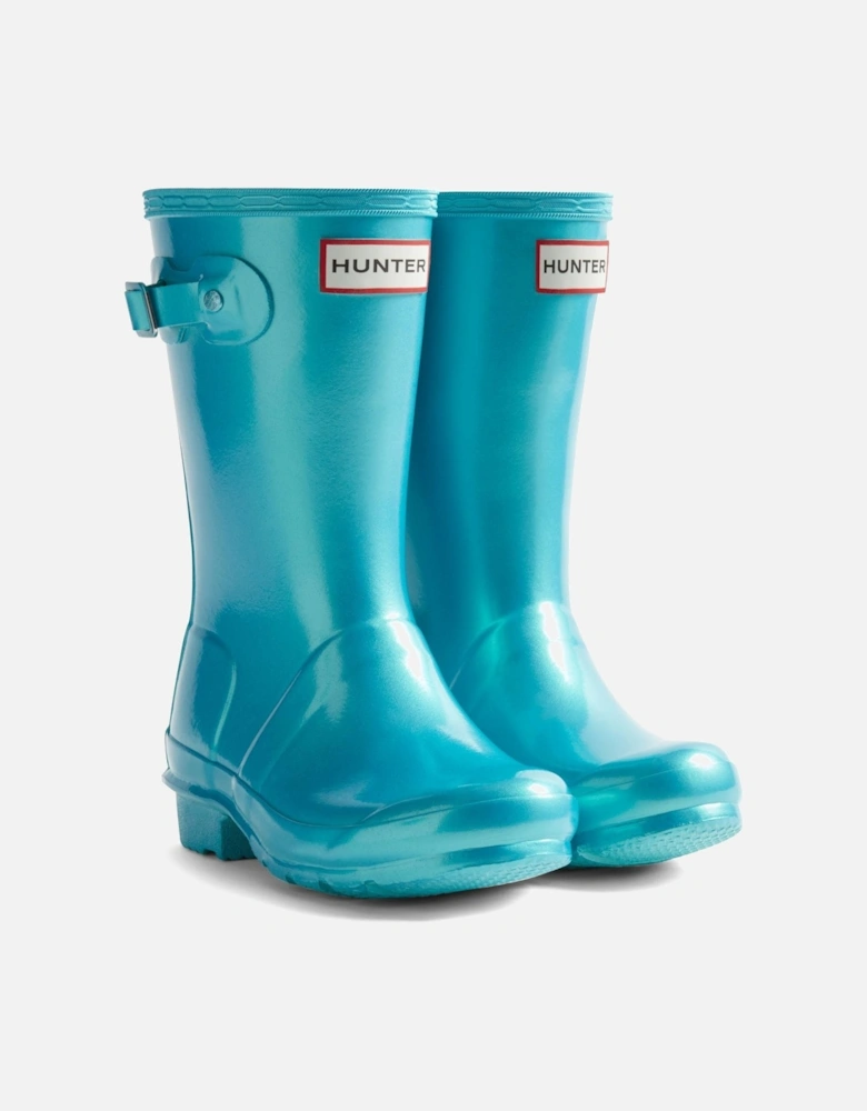 Childrens/Kids Original Pearlised Wellington Boots