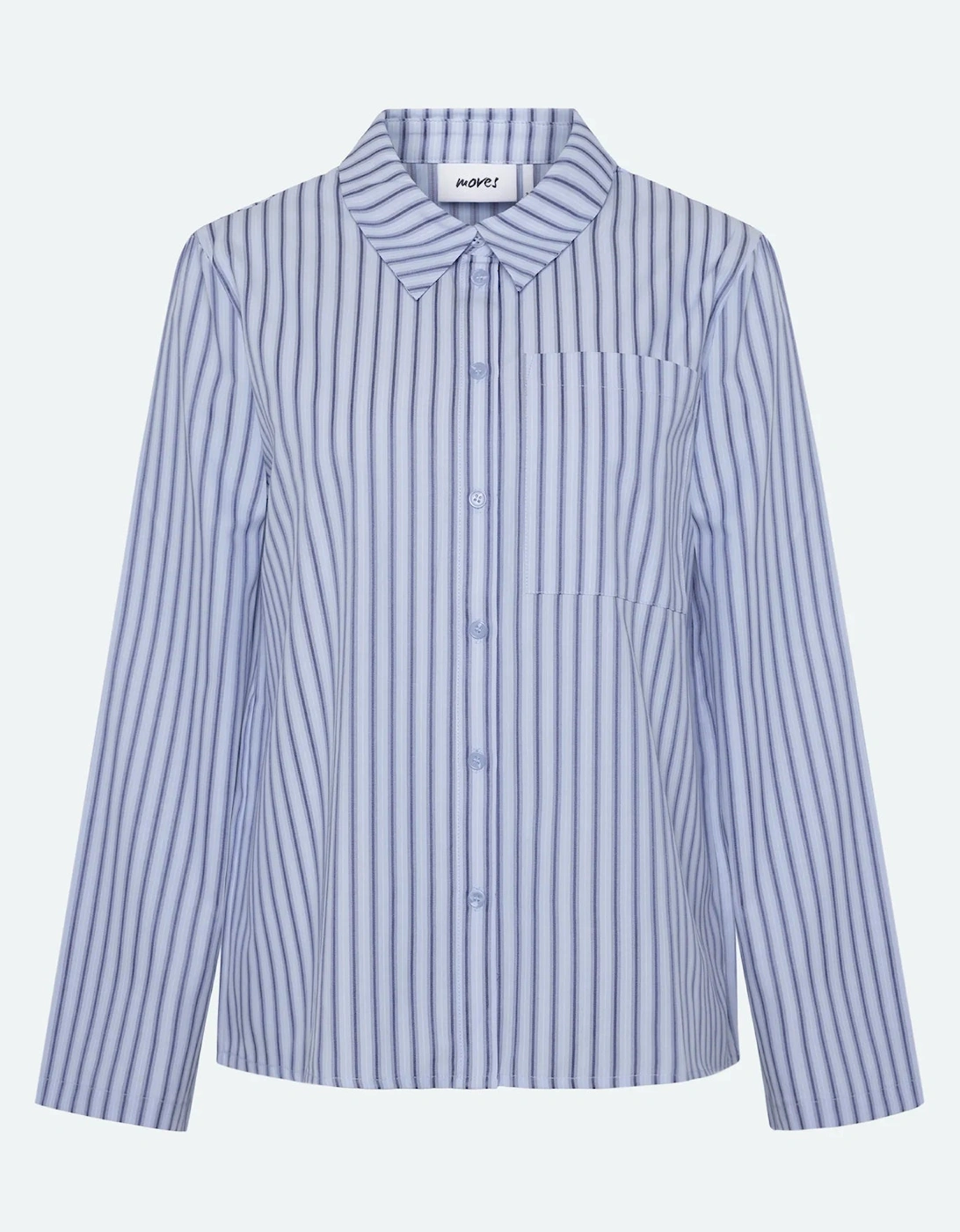 Rosalina stripe shirt in light blue, 5 of 4