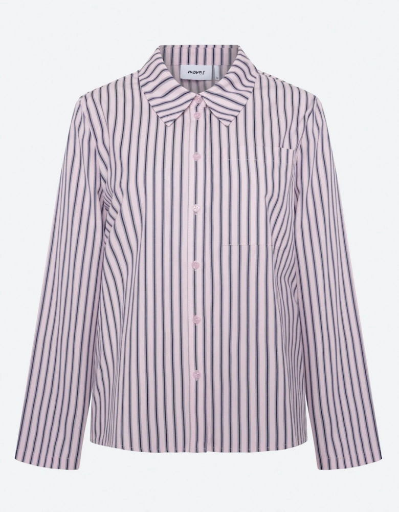 Rosalina stripe shirt in rose elegance