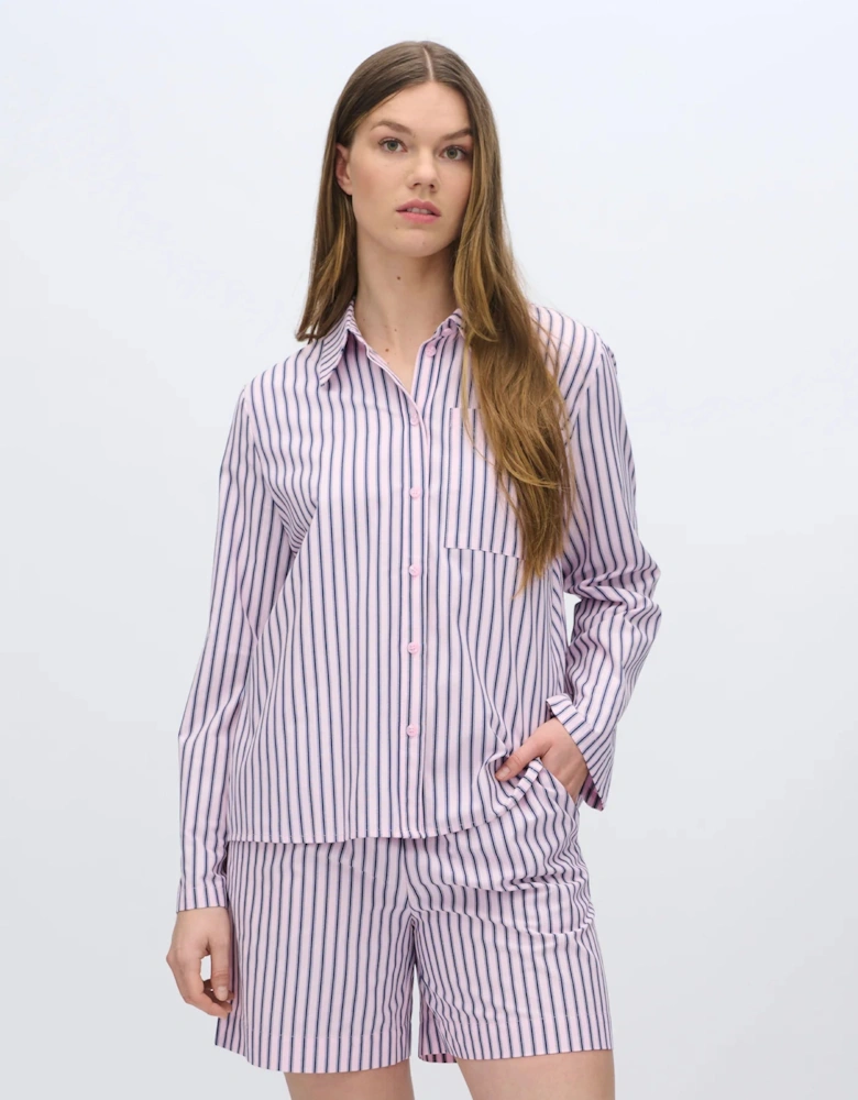 Rosalina stripe shirt in rose elegance