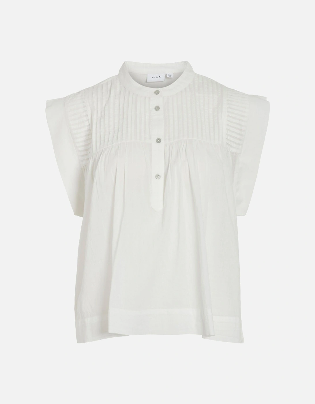 Women's Katinka Sleeveless Short Shirt Snow White