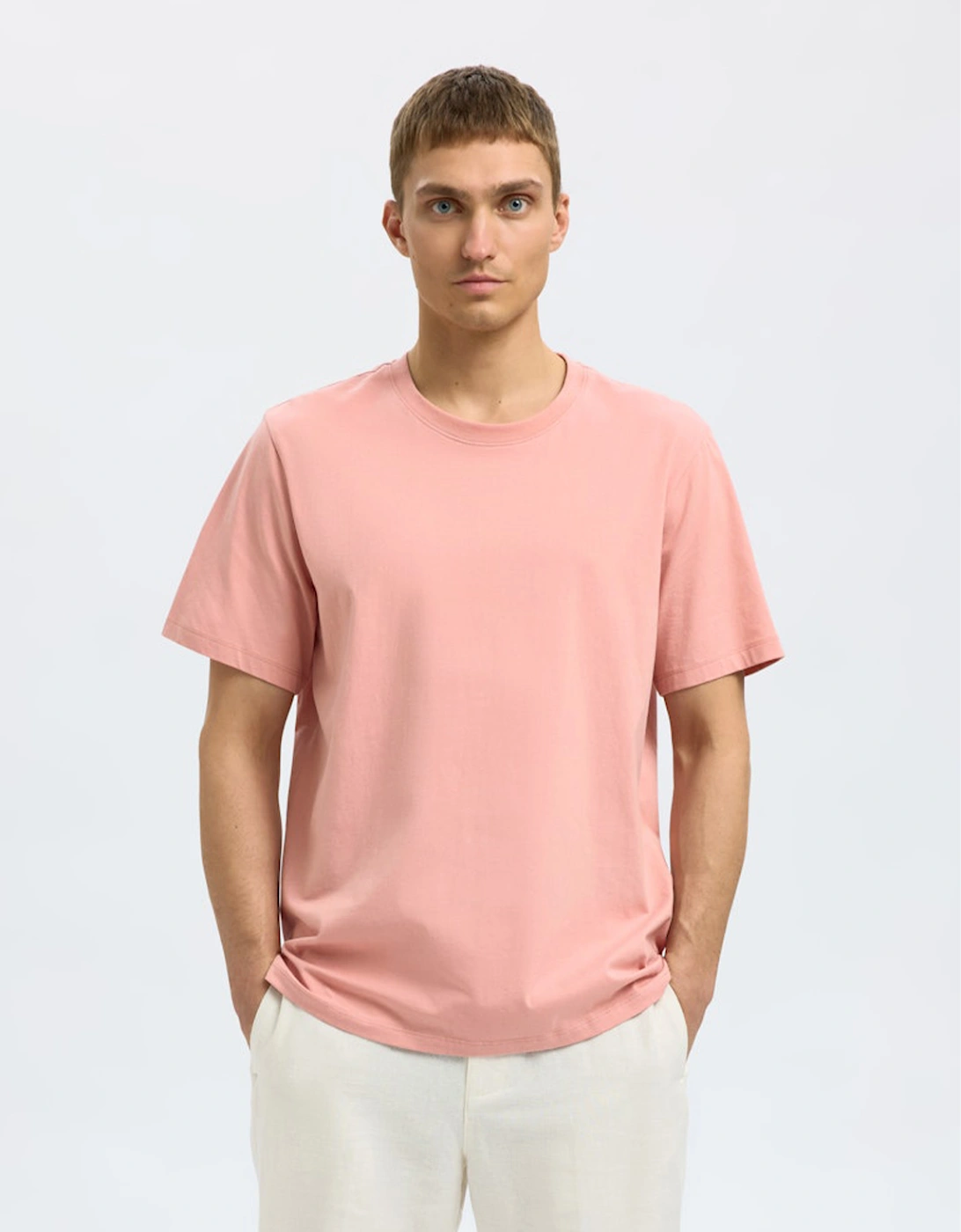 Homme Aspen Short Sleeve O-Neck Tee Rose Tan, 6 of 5