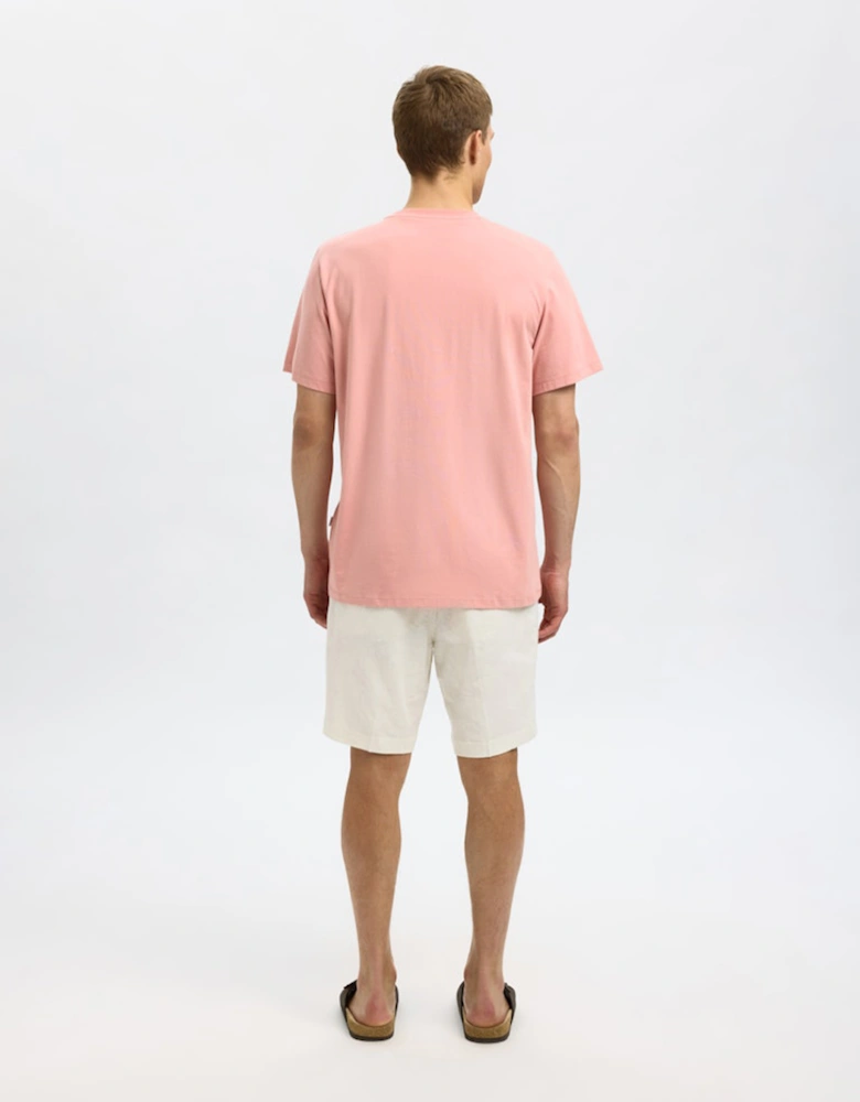 Homme Aspen Short Sleeve O-Neck Tee Rose Tan