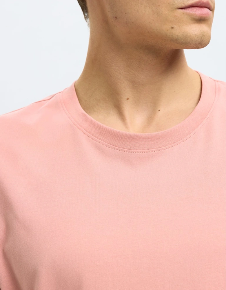 Homme Aspen Short Sleeve O-Neck Tee Rose Tan