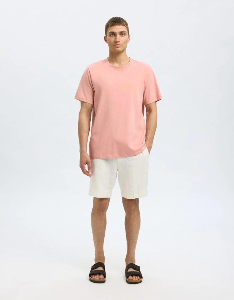 Homme Aspen Short Sleeve O-Neck Tee Rose Tan