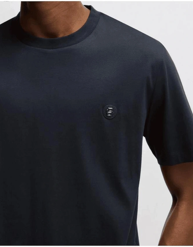 C-Taut 01 Logo Slim Fit Navy T-Shirt