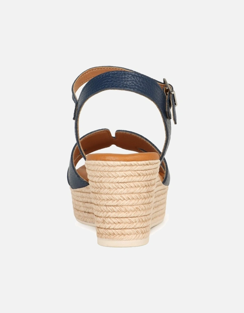 Madrid Womens Espadrille Wedge Heel Sandals