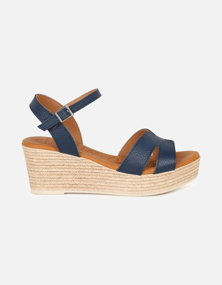 Madrid Womens Espadrille Wedge Heel Sandals