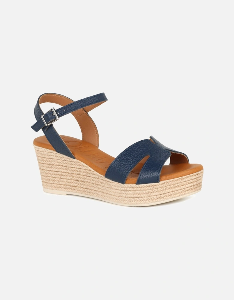 Madrid Womens Espadrille Wedge Heel Sandals