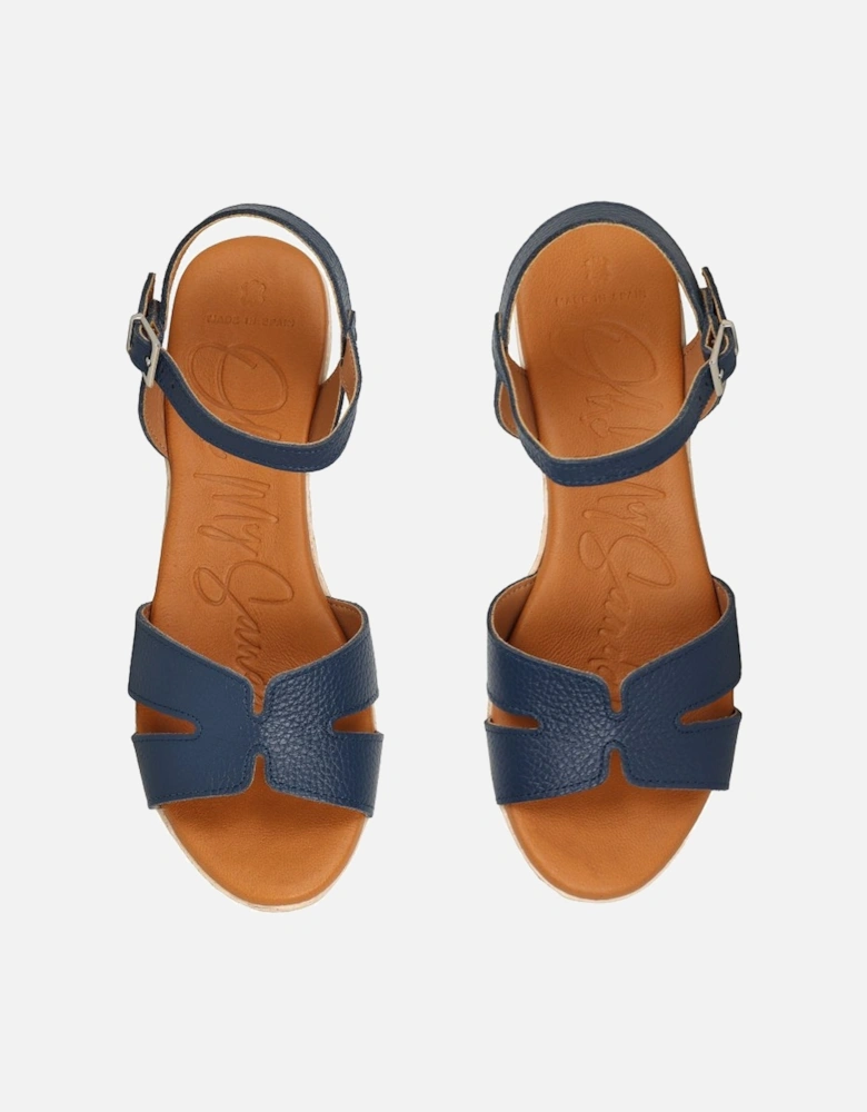 Madrid Womens Espadrille Wedge Heel Sandals