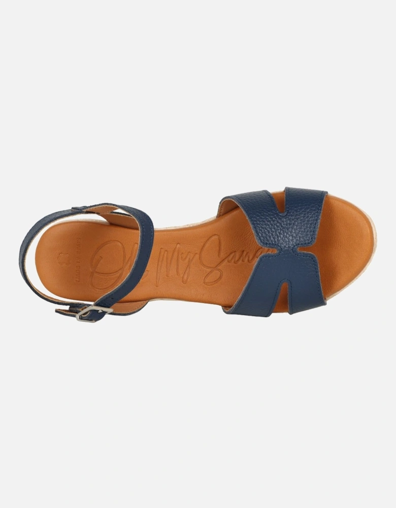 Madrid Womens Espadrille Wedge Heel Sandals