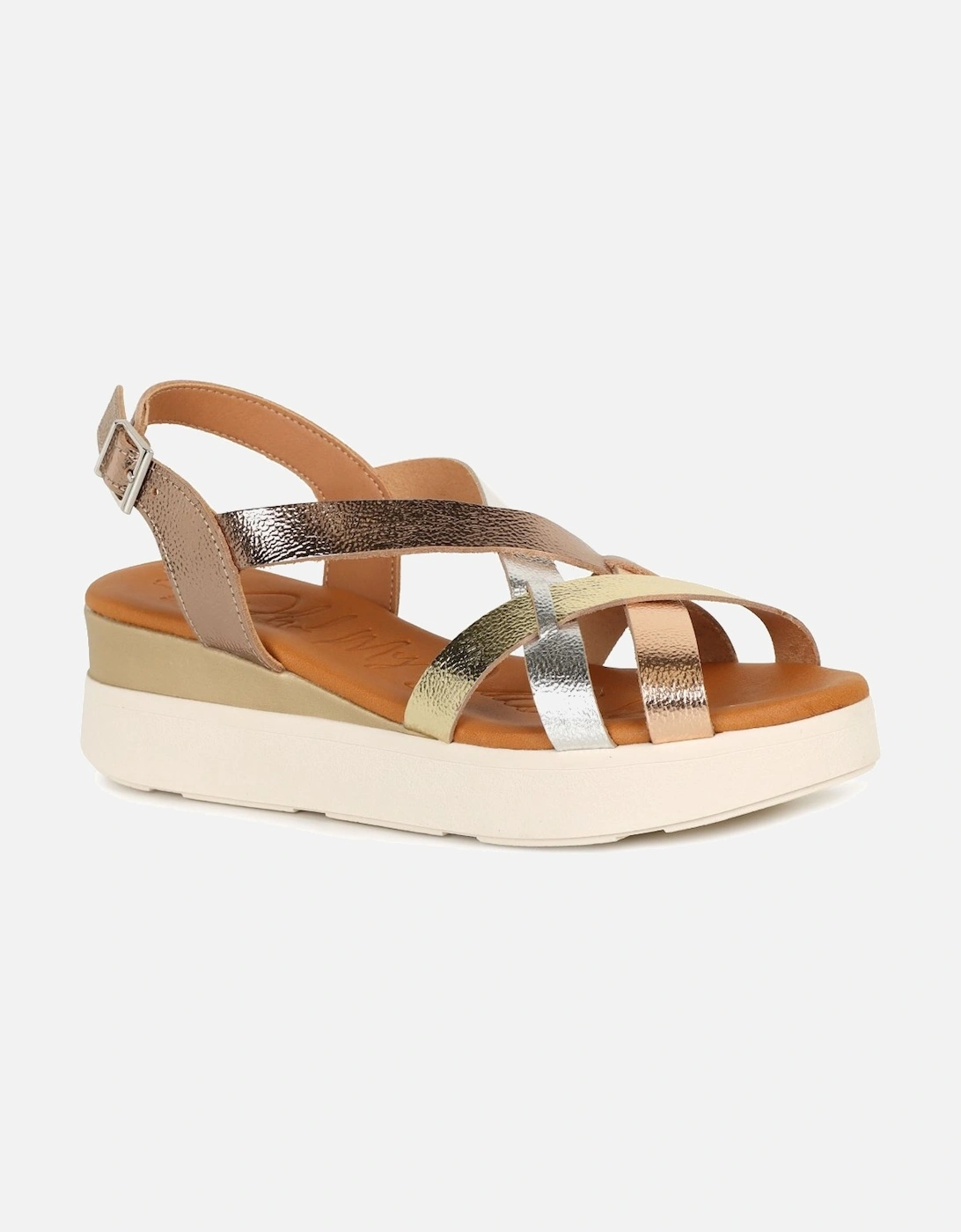 Zaragoza Womens Wedge Heel Sandals, 15 of 14