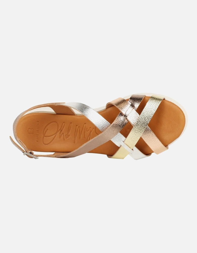 Zaragoza Womens Wedge Heel Sandals