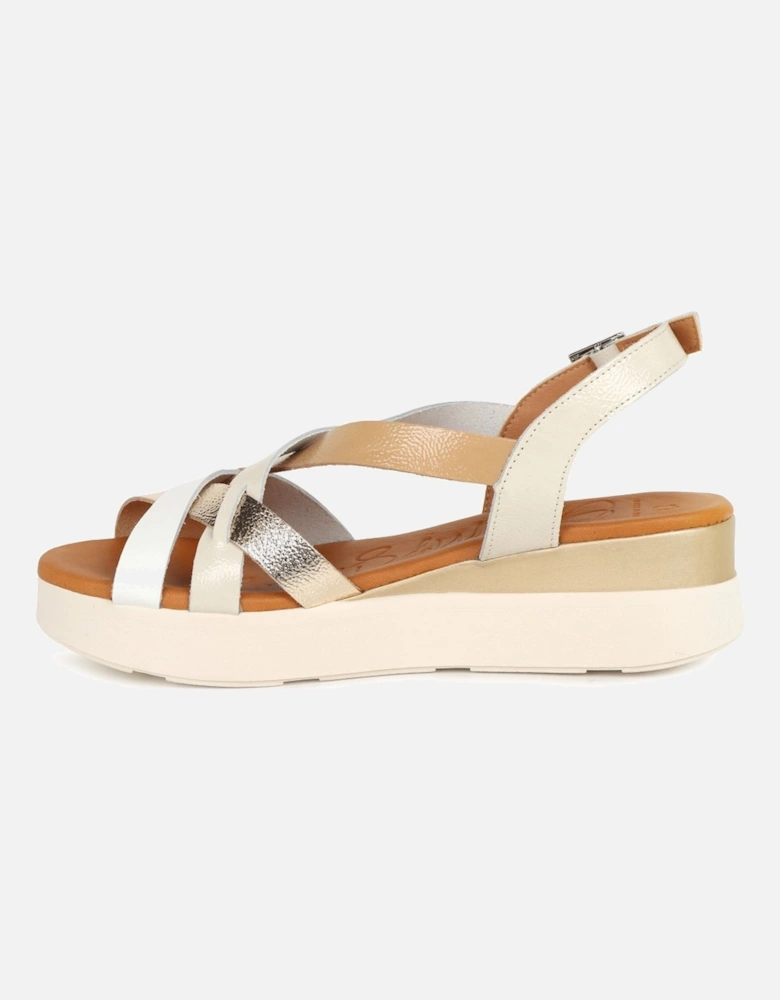 Zaragoza Womens Wedge Heel Sandals