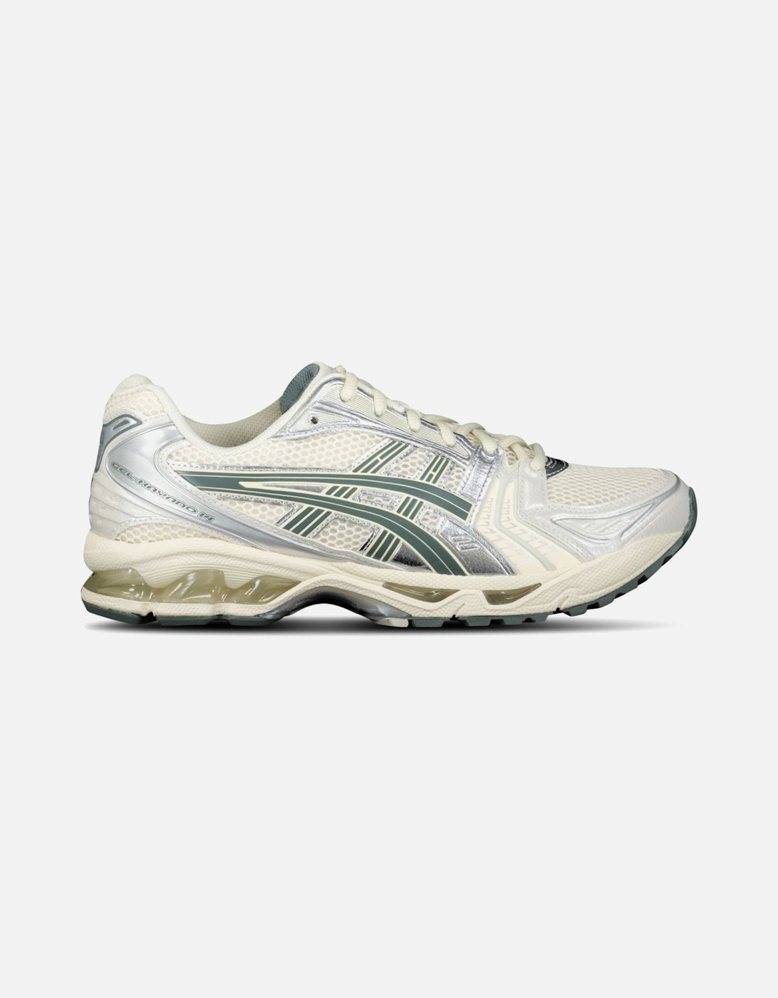 GEL KAYANO 14 Trainers Birch, Silver & Green, 4 of 3