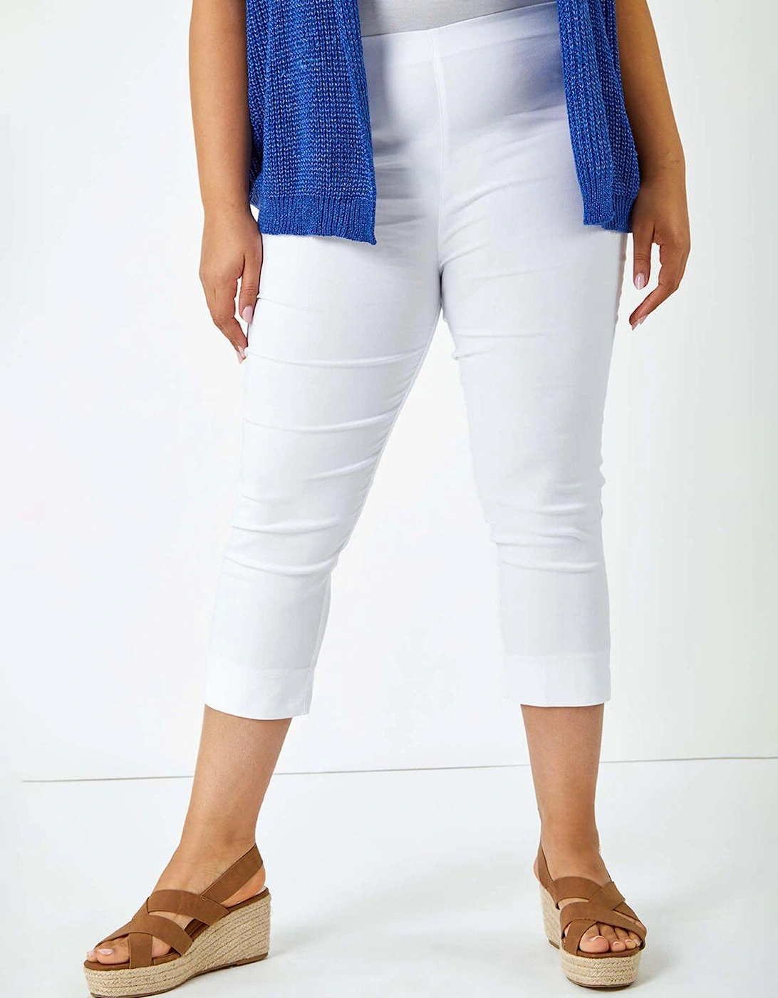 Curve Cropped Stretch Trouser, 2 of 1