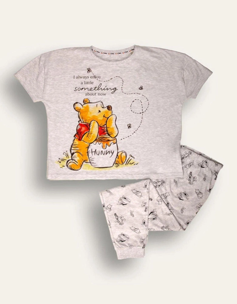 Ladies Winnie The Pooh long leg Pj Set