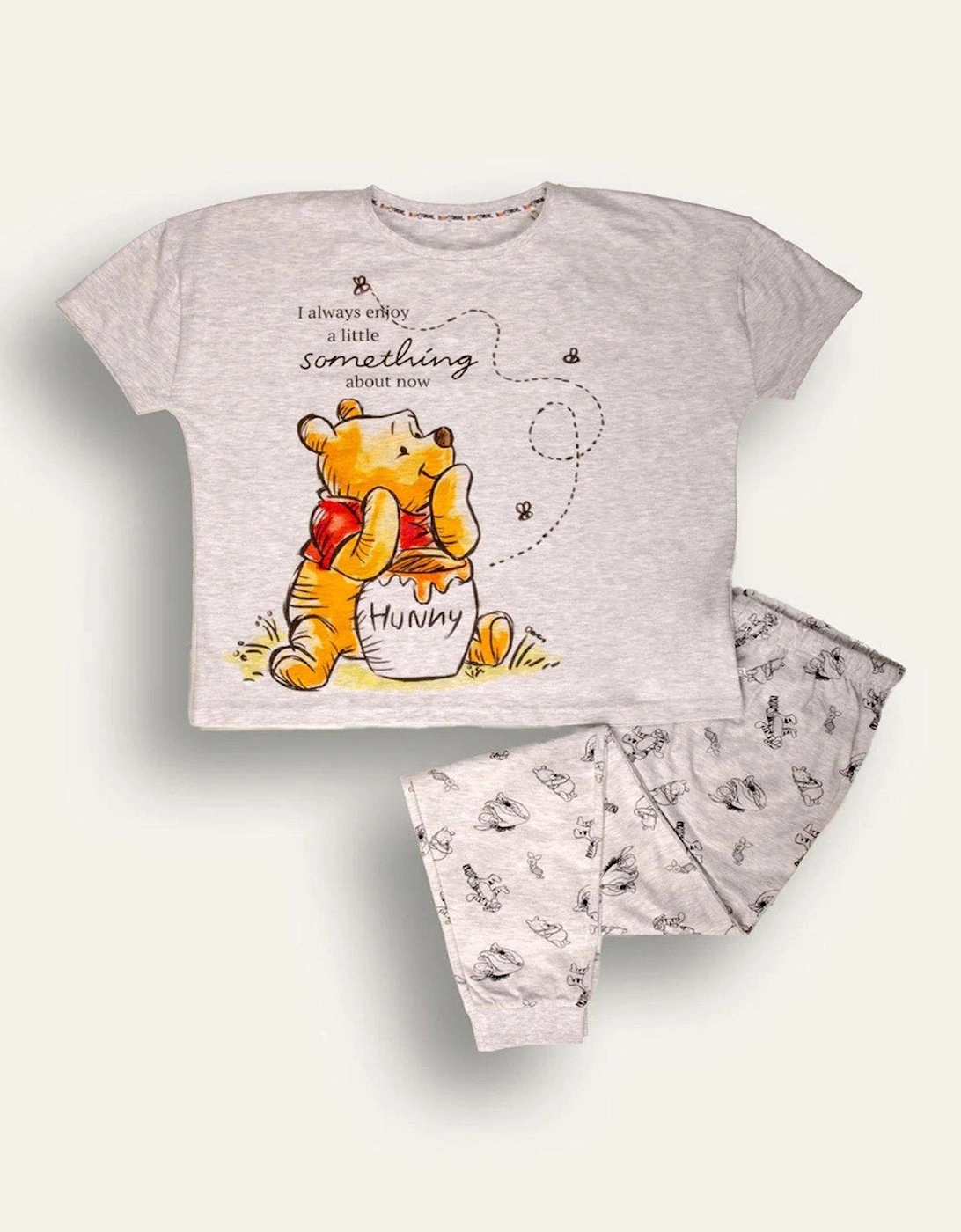 Ladies Winnie The Pooh long leg Pj Set, 2 of 1
