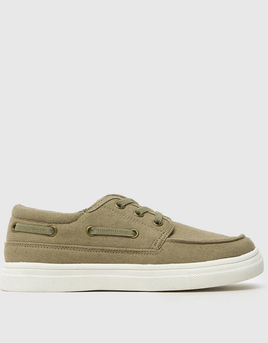 Junior Lando Canvas White Sole - Khaki, 2 of 1