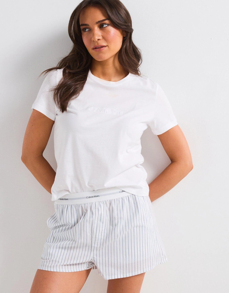Short Sleeve Short Pyjama Set - Multi