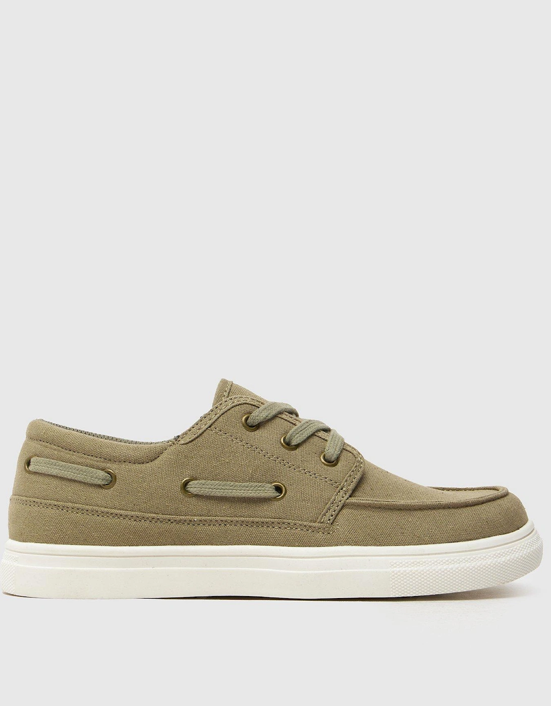 Youth Lando Canvas White Sole - Khaki, 2 of 1