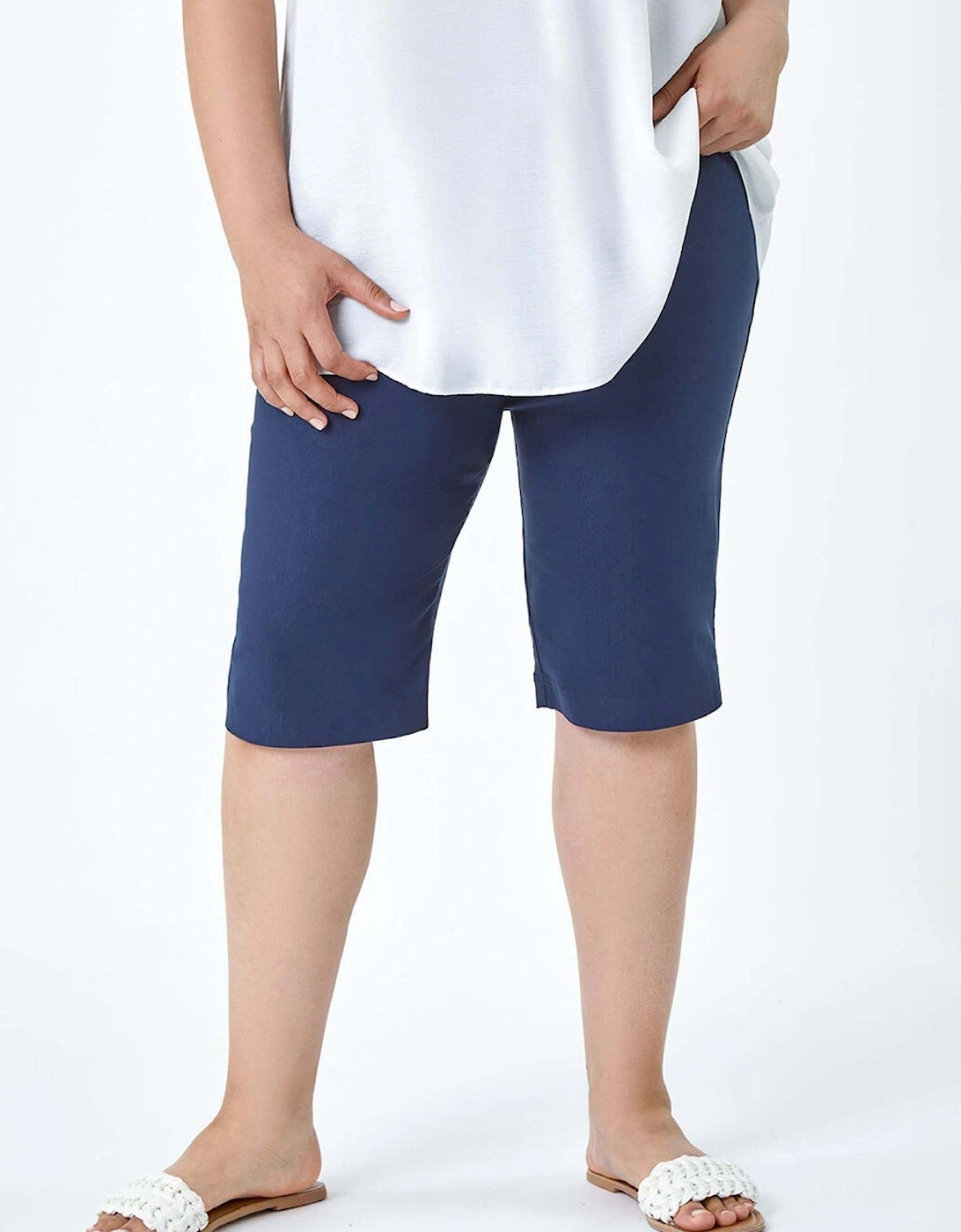 Curve Knee Length Stretch Shorts, 2 of 1