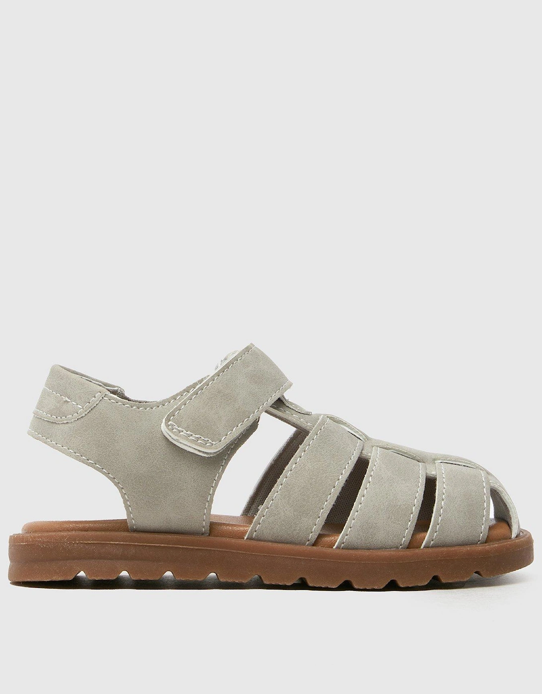 Toddler Titus Fisherman Walking Sandals - Grey, 2 of 1