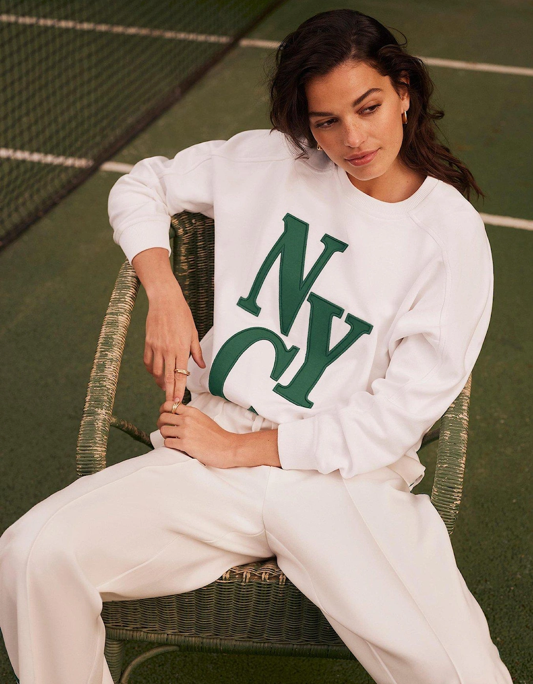 Ivory New York Sweatshirt - White, 2 of 1