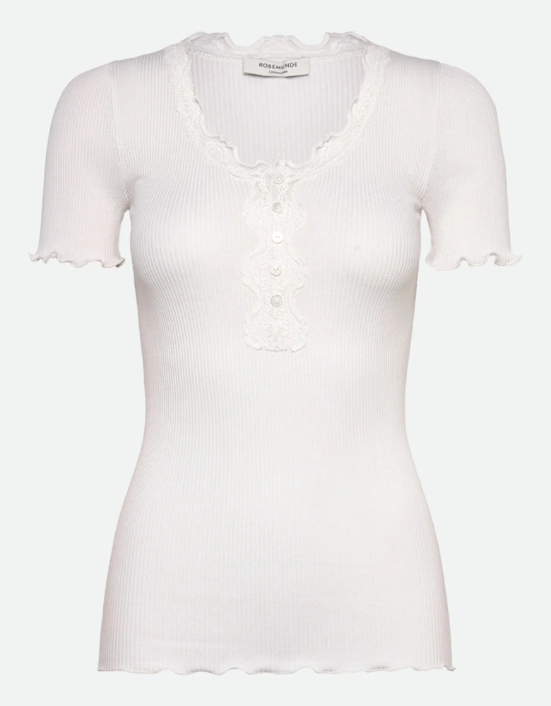 Beatha short sleeve button t shirt