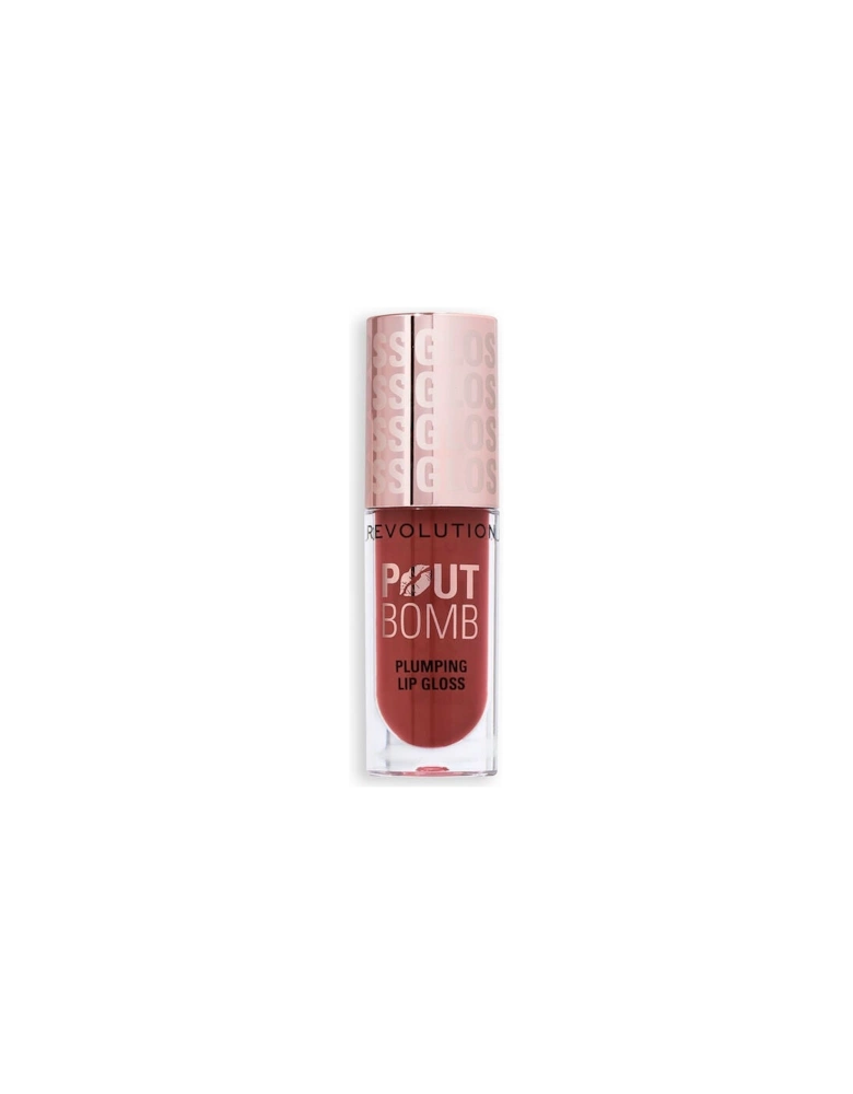Pout Bomb Plumping Gloss Cookie Warm Nude