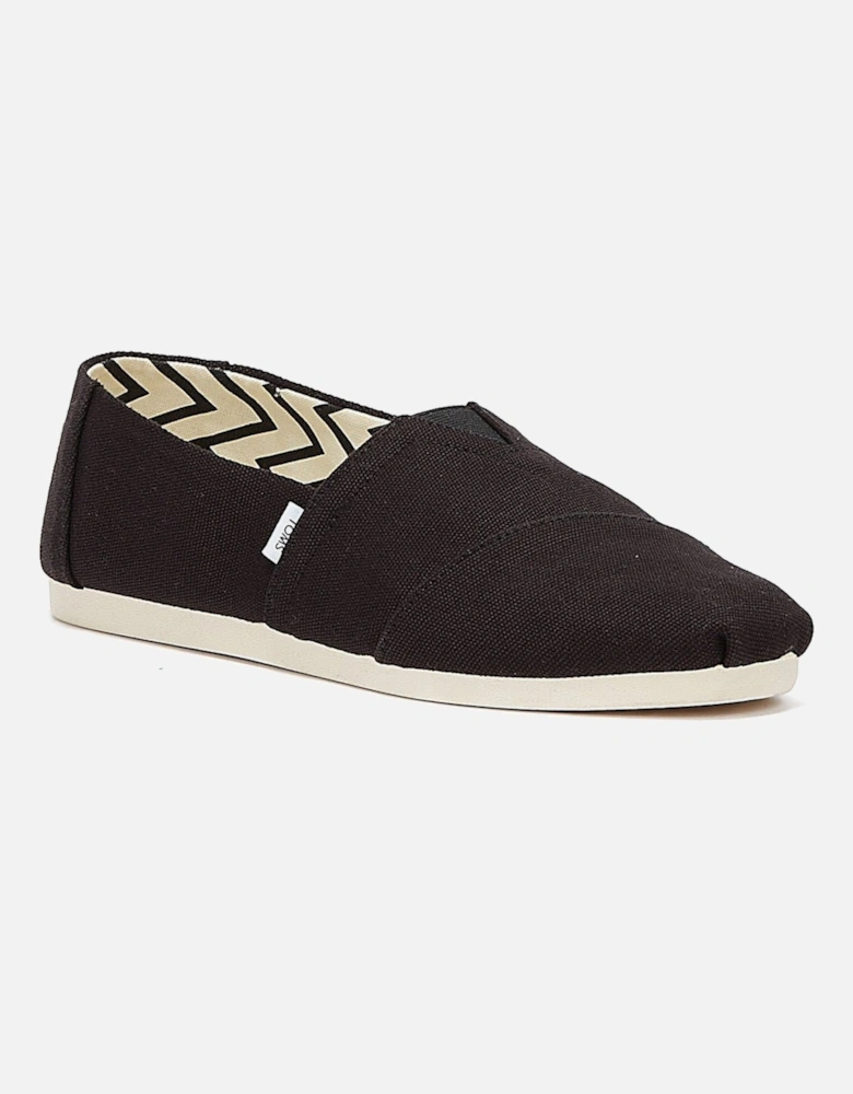 Alpargata Men's Black Espadrilles
