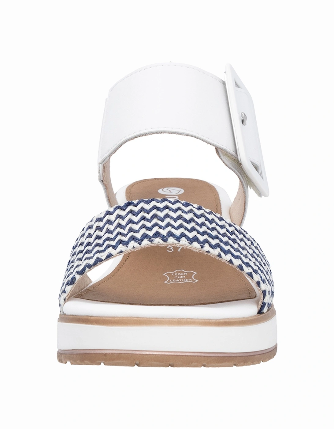 D6453-80 Women's Sandals Pacific/White