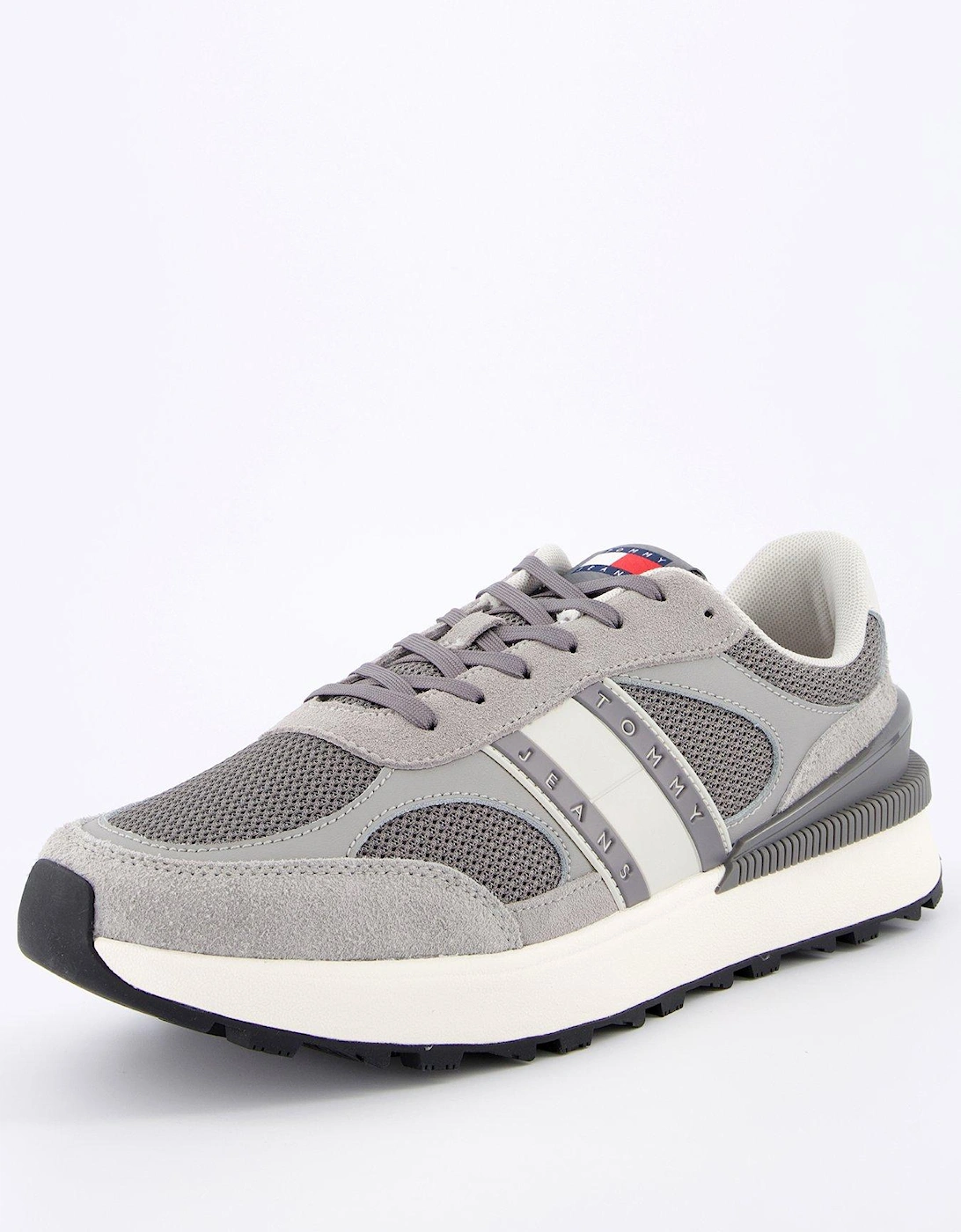Mixed Media Technical Runner - Grey