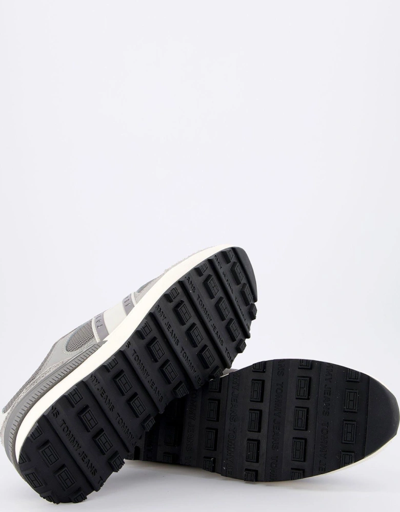 Mixed Media Technical Runner - Grey