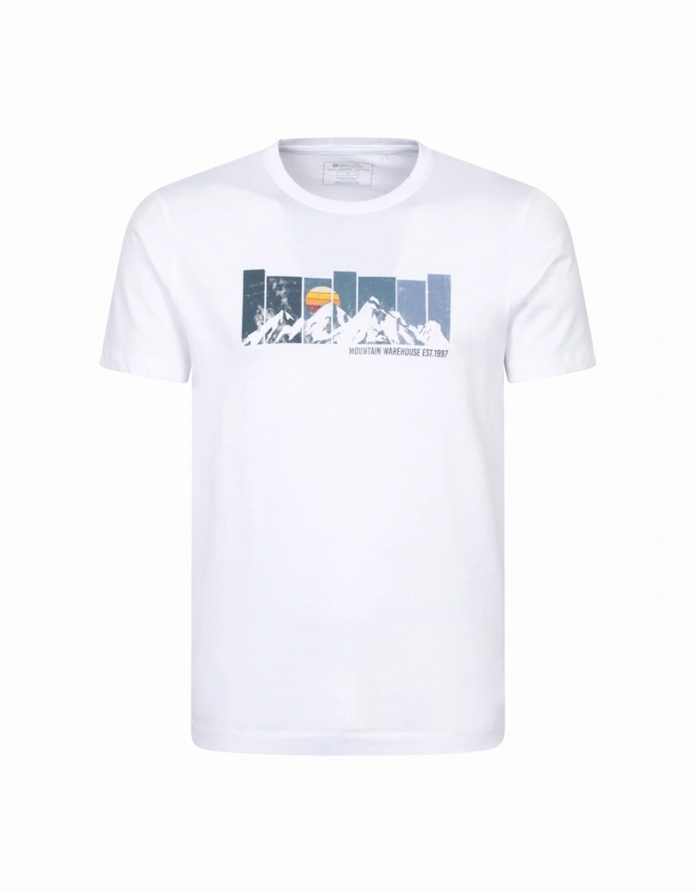 Mens Gradient Graphic T-Shirt