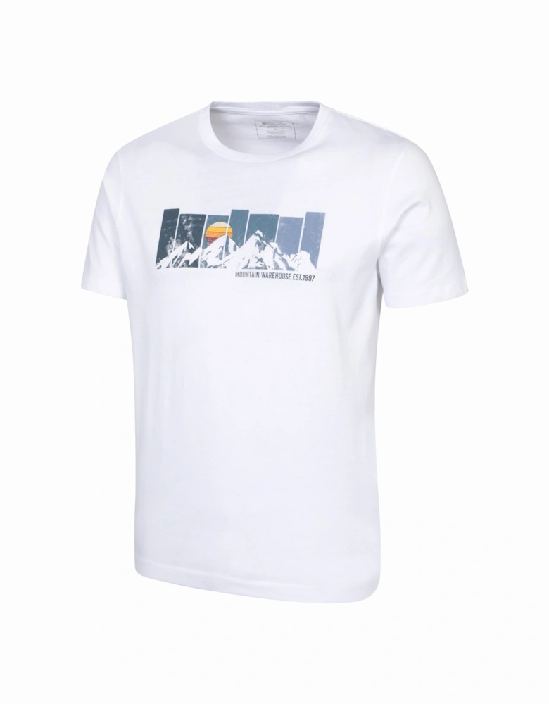 Mens Gradient Graphic T-Shirt