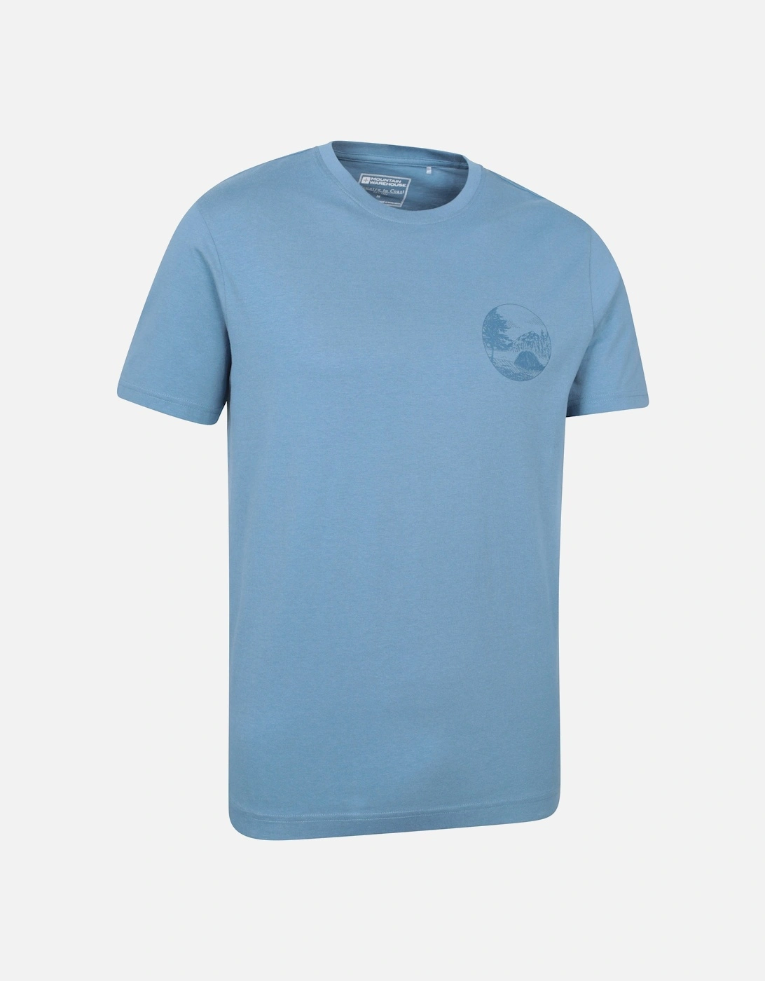 Mens Camping Sketch T-Shirt
