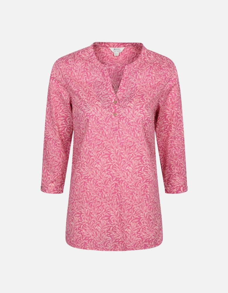 Womens/Ladies Petra Floral 3/4 Sleeve Shirt